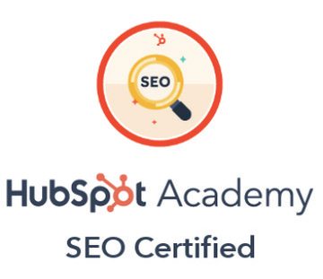 HubSpot Academy SEO Certified